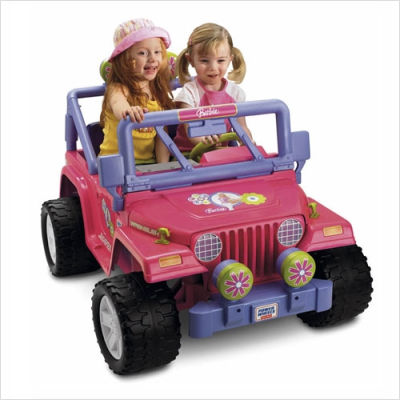 Power Wheels barbie jeep