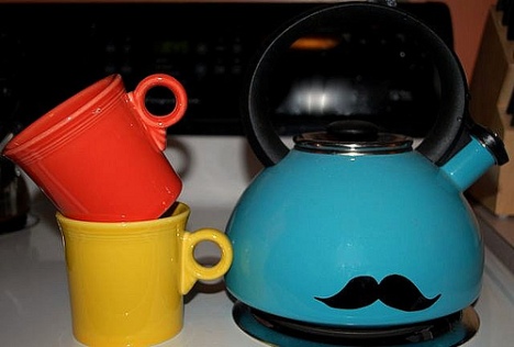 tea kettle mustache